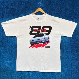 Toyota Supra Turbo 89 Japanese Sports Car Racin Promo Tee XL